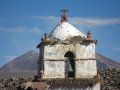 Le clocher de Parinacota Village